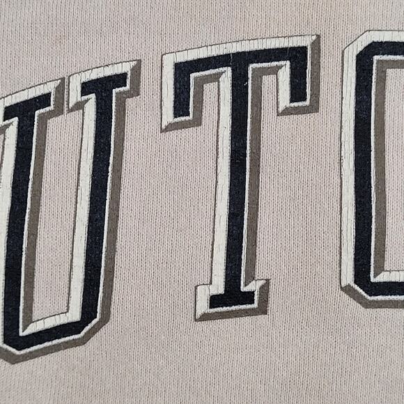 Vintage 90s Rutgers University Sweatshirt Large 24x26 Baggy - Picture 14 of 14